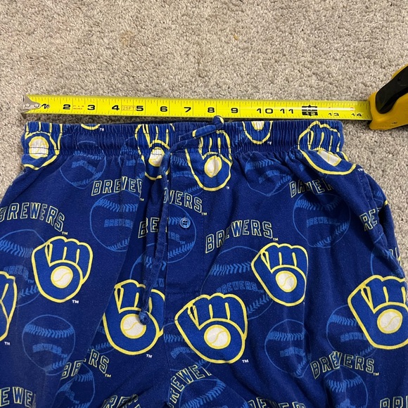 Milwaukee Brewers Baseball Pajama Shorts/Pants Bundle - Picture 7 of 7
